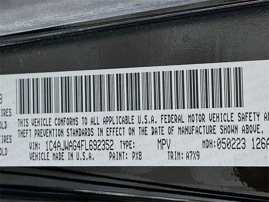 2015 Jeep Wrangler Sport