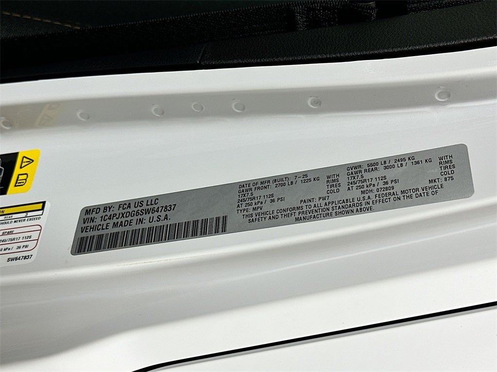 2025 Jeep Wrangler WRANGLER 4-DOOR SPORT S