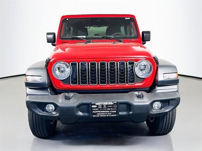 2025 Jeep Wrangler WRANGLER 4-DOOR SPORT S