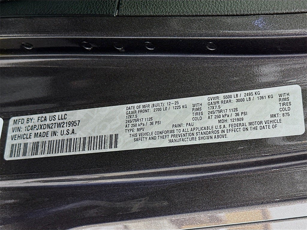 2026 Jeep Wrangler WRANGLER 4-DOOR SPORT