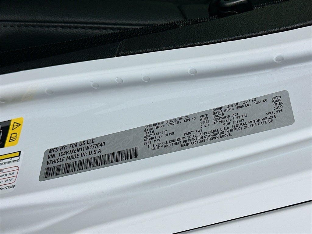 2026 Jeep Wrangler WRANGLER 4-DOOR SAHARA