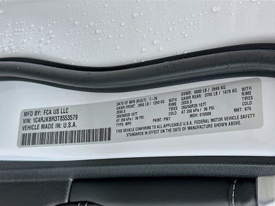 2026 Jeep Grand Cherokee GRAND CHEROKEE L LIMITED RESERVE 4X4