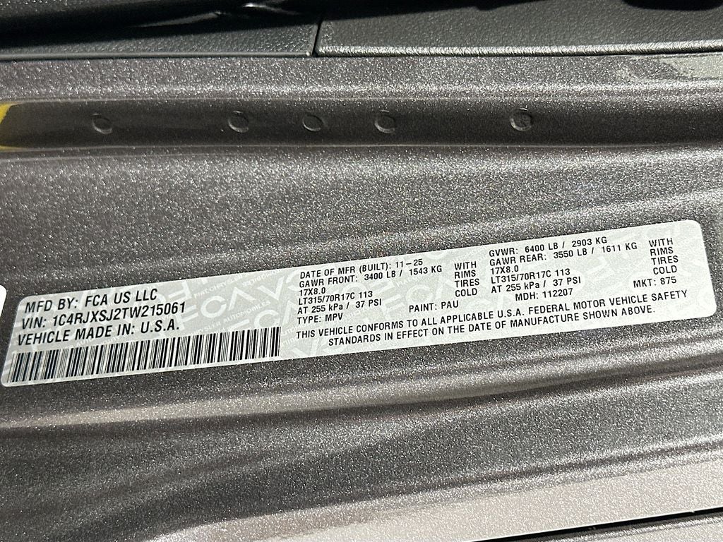 2026 Jeep Wrangler WRANGLER 4-DOOR MOAB 392