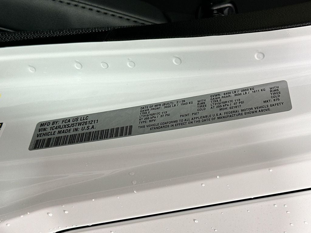 2026 Jeep Wrangler WRANGLER 4-DOOR MOAB 392