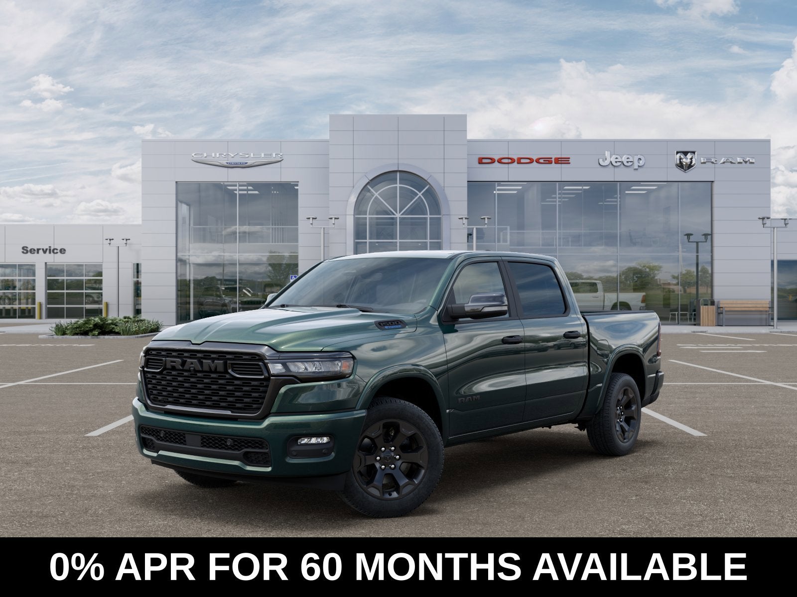 2026 RAM Ram 1500 RAM 1500 BIG HORN CREW CAB 4X4 5'7' BOX