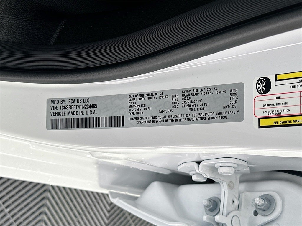 2026 RAM Ram 1500 RAM 1500 BIG HORN CREW CAB 4X4 5'7' BOX