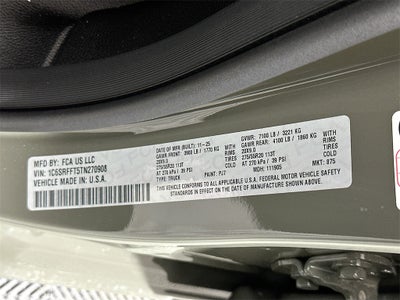 2026 RAM Ram 1500 RAM 1500 BIG HORN CREW CAB 4X4 5'7' BOX