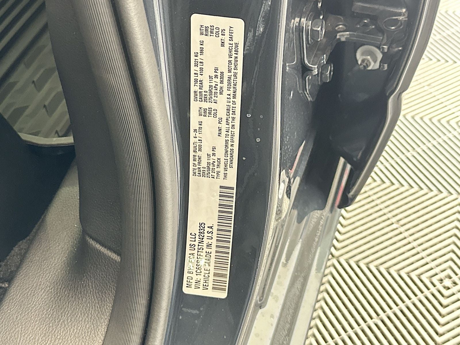 2026 RAM 1500 RAM 1500 BIG HORN CREW CAB 4X4 5'7' BOX
