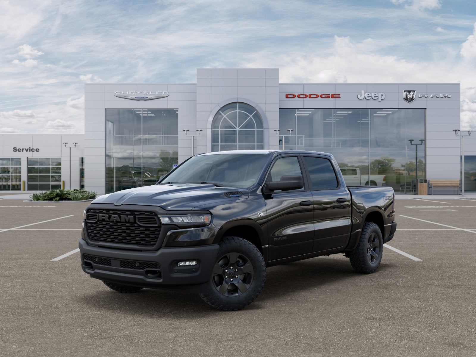2026 RAM Ram 1500 RAM 1500 WARLOCK CREW CAB 4X4 5'7' BOX