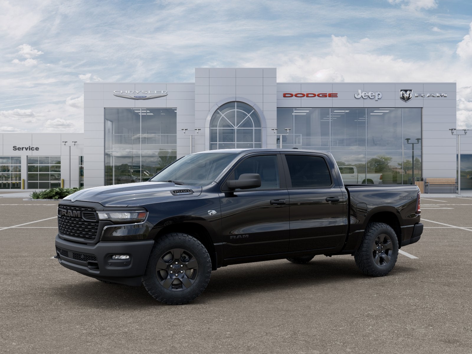 2026 RAM Ram 1500 RAM 1500 WARLOCK CREW CAB 4X4 5'7' BOX