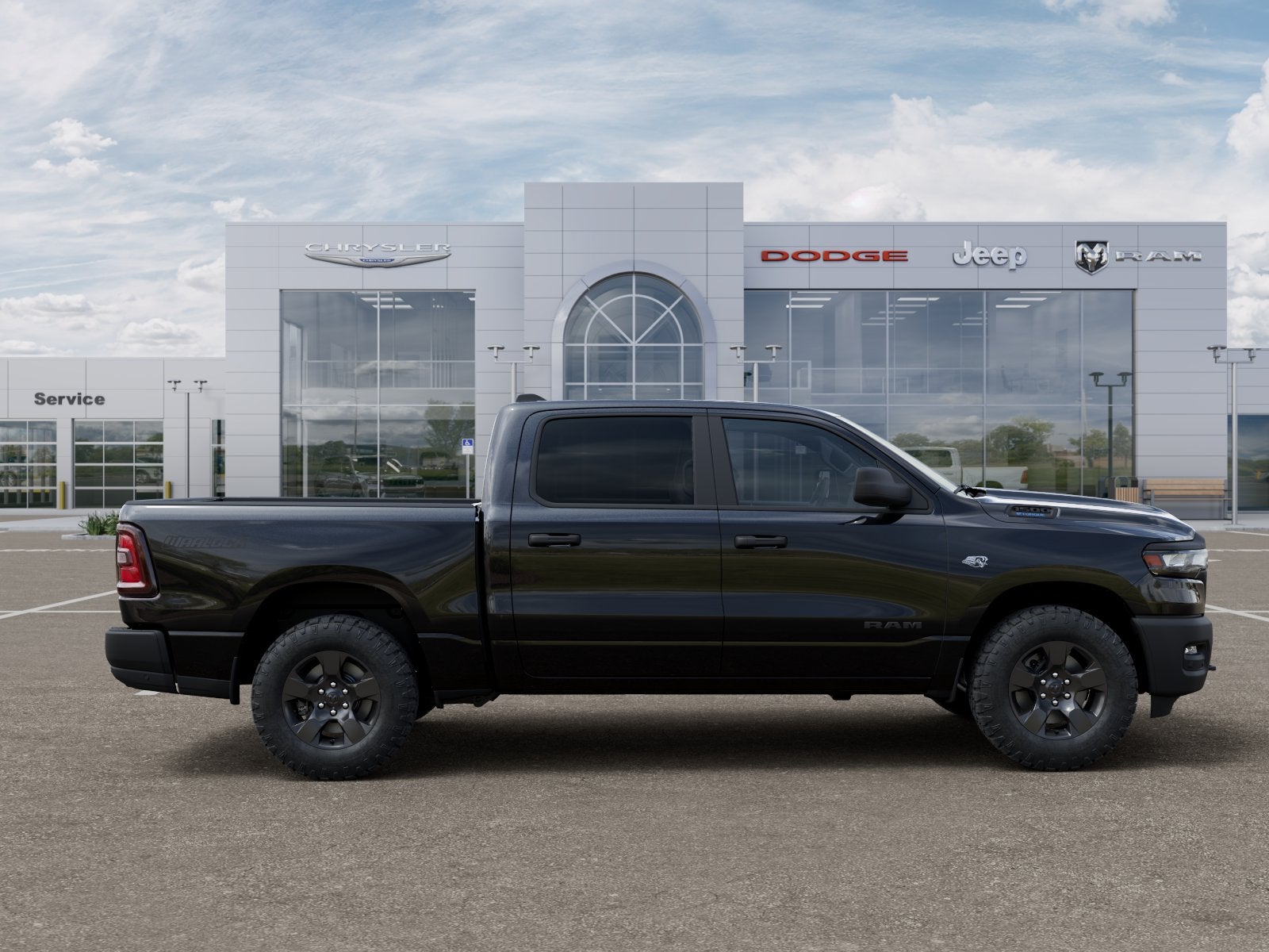 2026 RAM Ram 1500 RAM 1500 WARLOCK CREW CAB 4X4 5'7' BOX