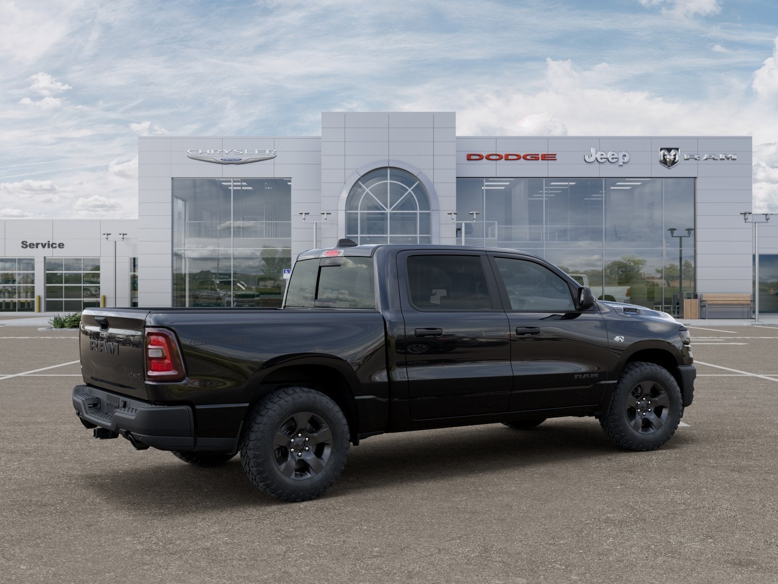 2026 RAM Ram 1500 RAM 1500 WARLOCK CREW CAB 4X4 5'7' BOX