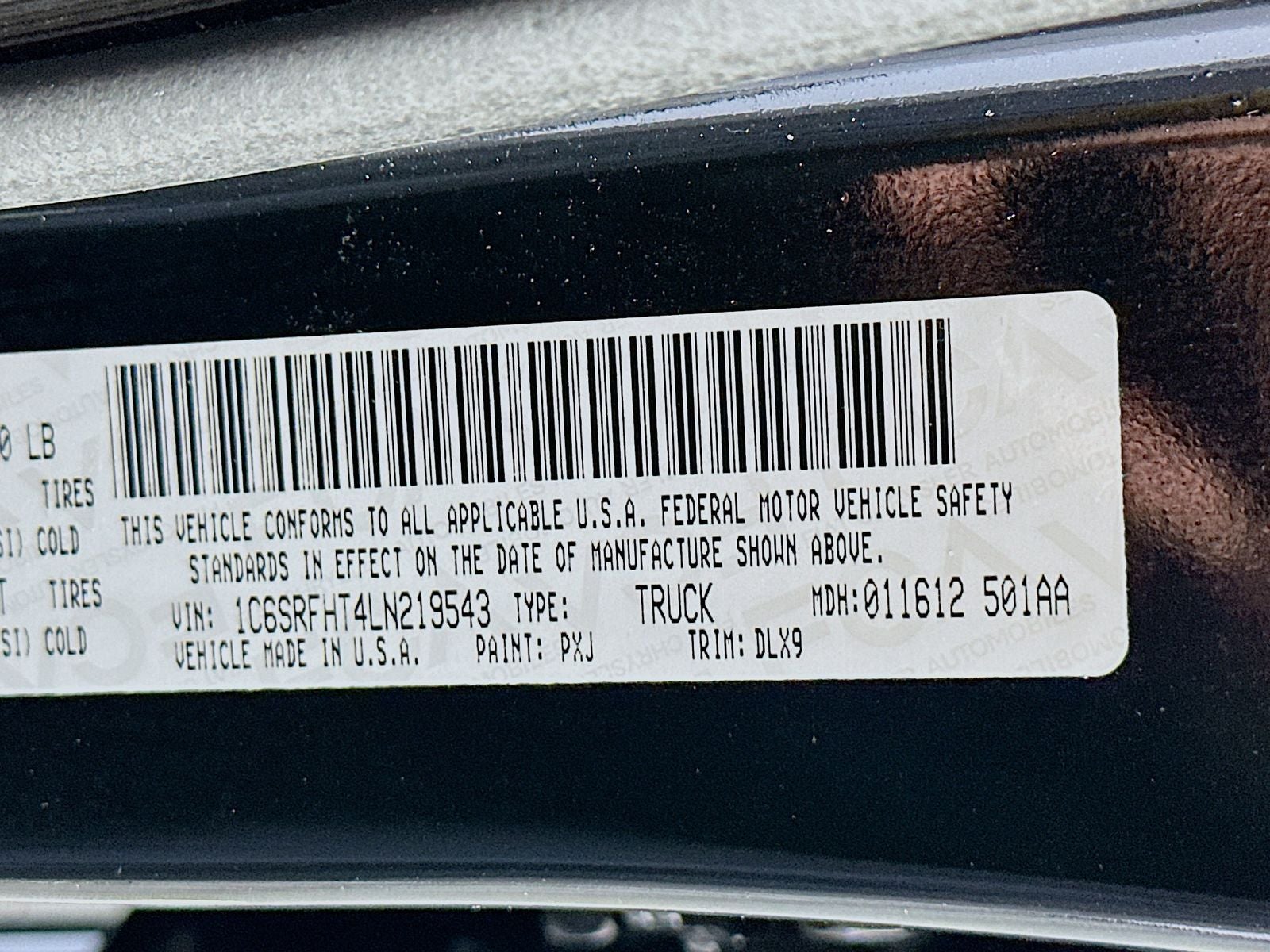 2020 RAM 1500 Limited Crew Cab 4x4 5'7' Box