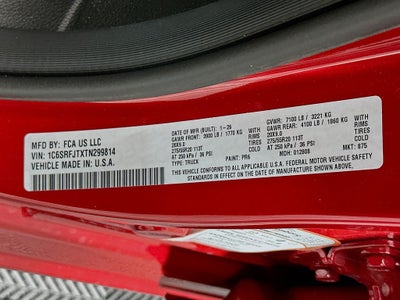 2026 RAM Ram 1500 RAM 1500 LARAMIE CREW CAB 4X4 5'7' BOX