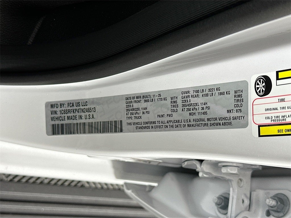 2026 RAM Ram 1500 RAM 1500 TUNGSTEN CREW CAB 4X4