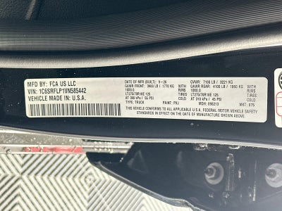 2027 RAM Ram 1500 RAM 1500 REBEL CREW CAB 4X4 5'7' BOX