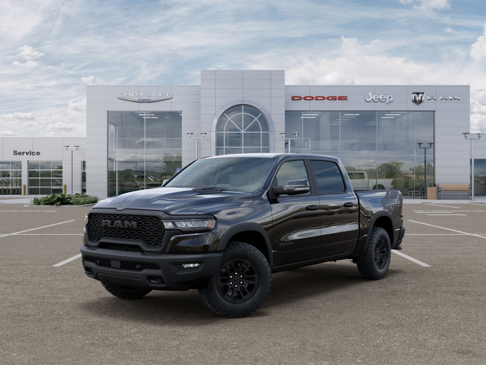 2027 RAM Ram 1500 RAM 1500 REBEL CREW CAB 4X4 5'7' BOX