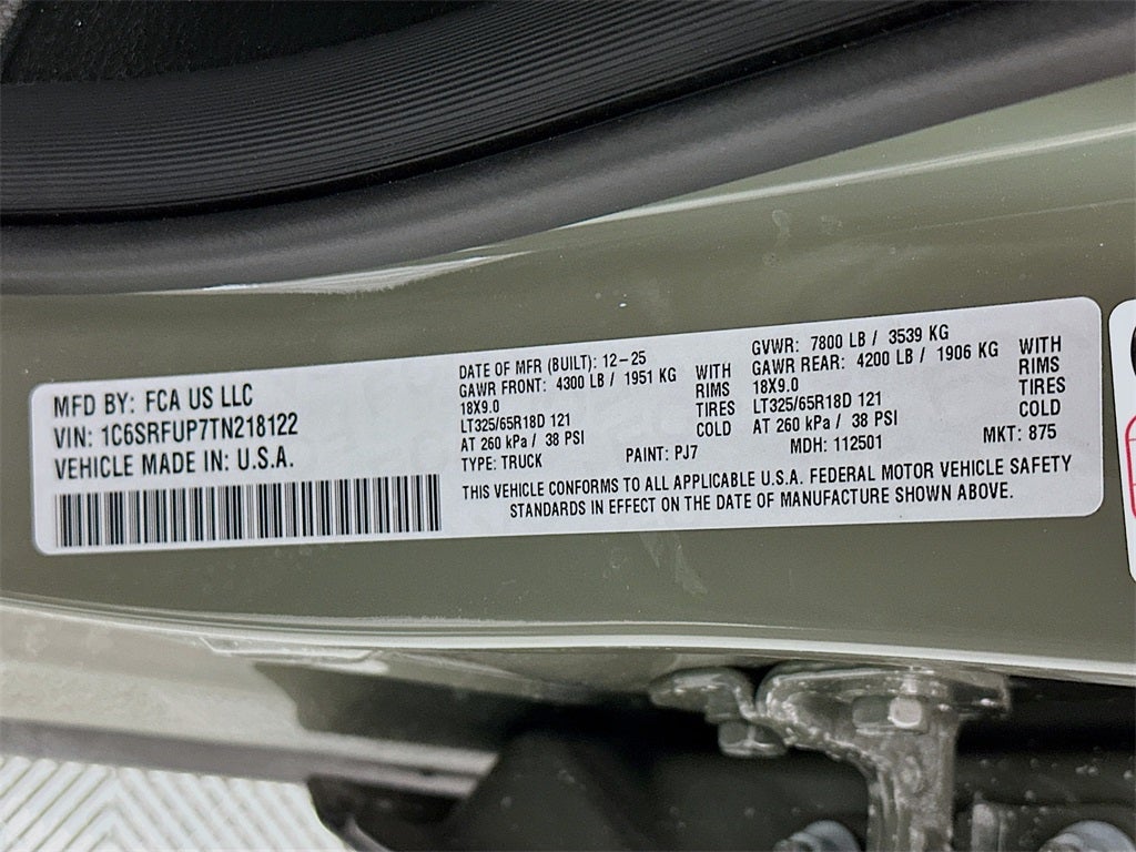 2026 RAM Ram 1500 RAM 1500 RHO CREW CAB 4X4 5'7' BOX