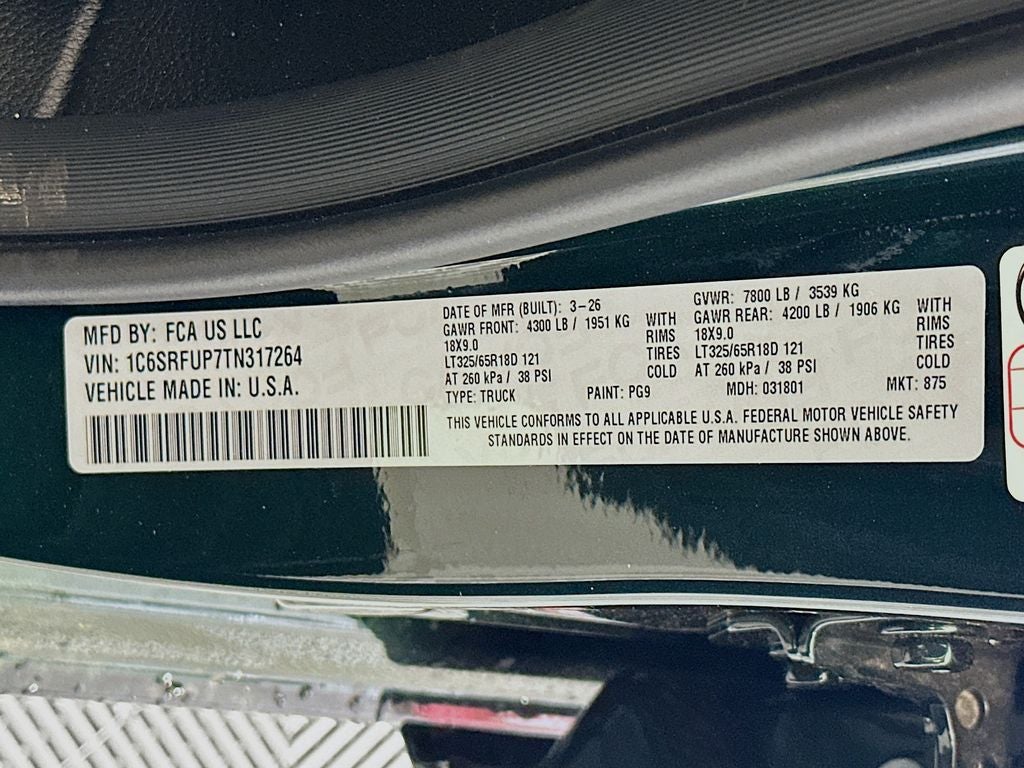 2026 RAM Ram 1500 RAM 1500 RHO CREW CAB 4X4 5'7' BOX
