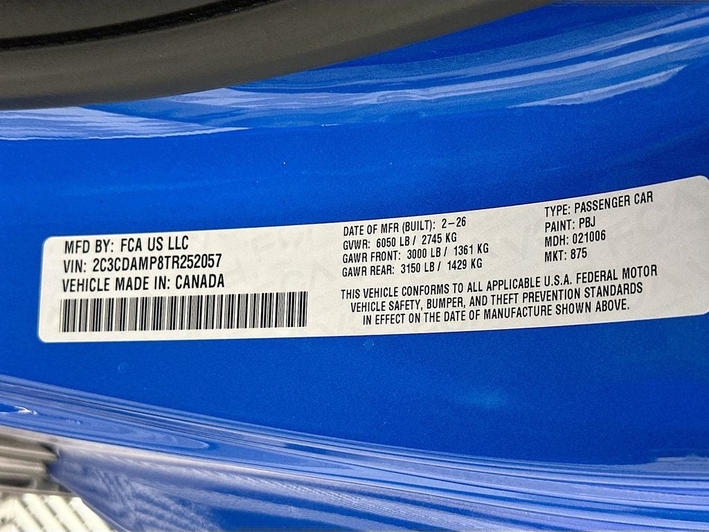 2026 Dodge Charger CHARGER SCAT PACK PLUS 2-DOOR AWD