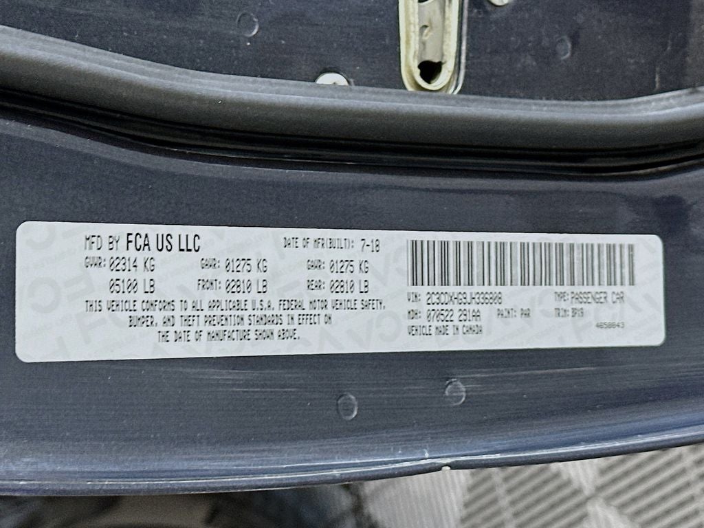 2018 Dodge Charger SXT Plus RWD