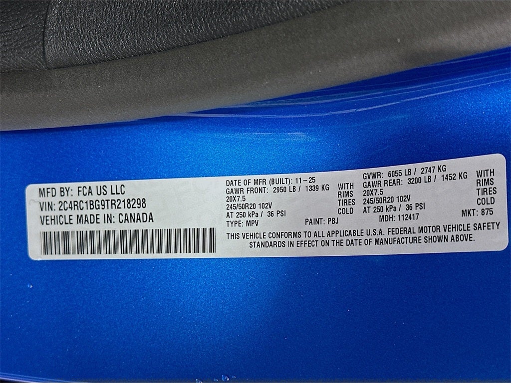 2026 Chrysler Pacifica PACIFICA SELECT