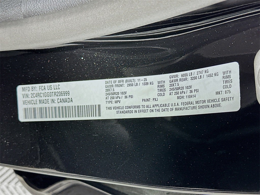 2026 Chrysler Pacifica PACIFICA LIMITED