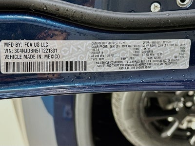 2026 Jeep Compass COMPASS LATITUDE ALTITUDE 4X4