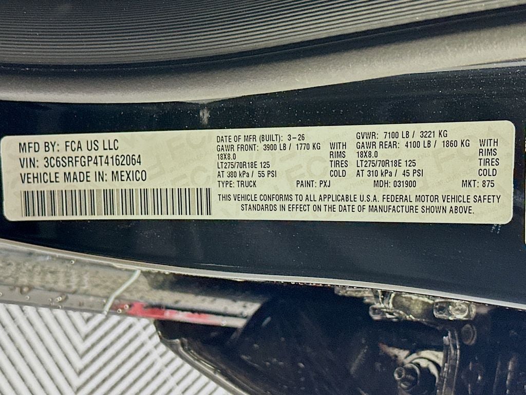 2026 RAM Ram 1500 RAM 1500 WARLOCK CREW CAB 4X4 5'7' BOX