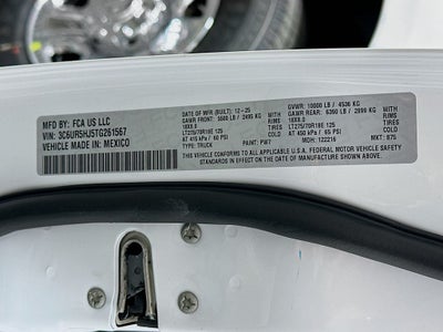 2026 RAM Ram 2500 RAM 2500 TRADESMAN CREW CAB 4X4 8' BOX