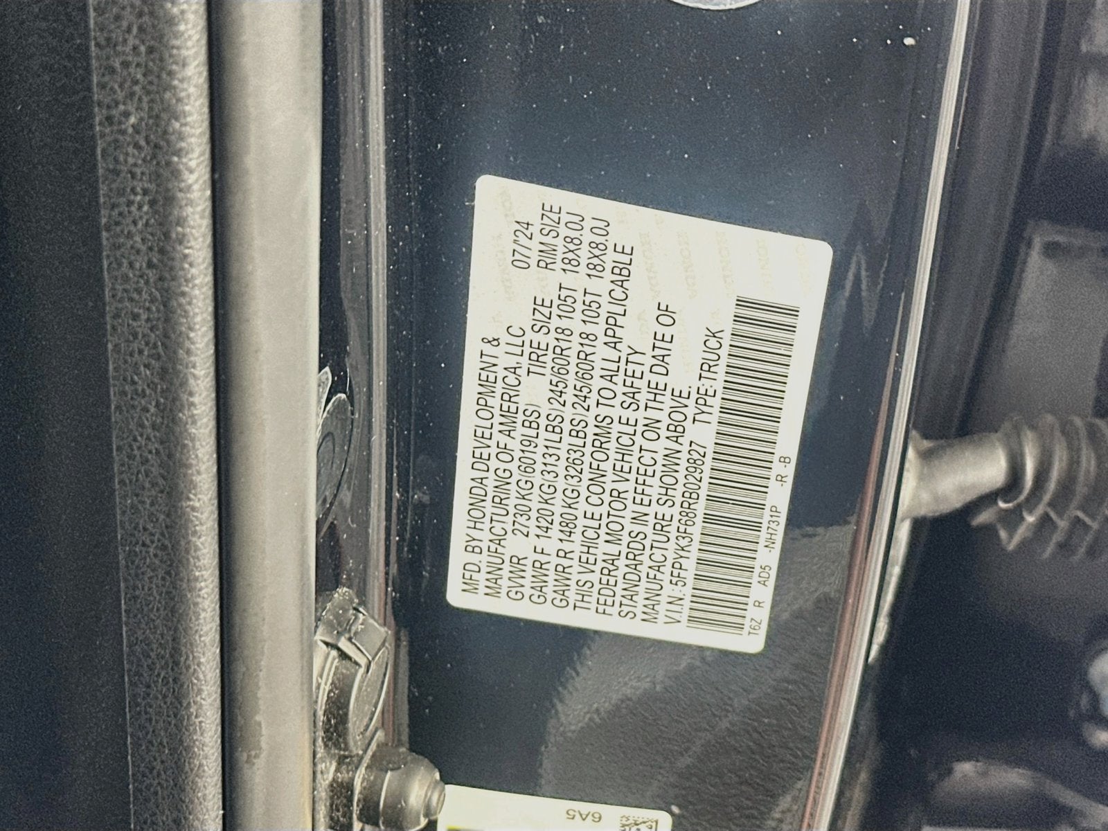 2024 Honda Ridgeline TrailSport