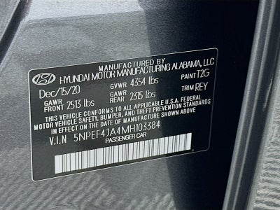 2021 Hyundai Sonata SEL