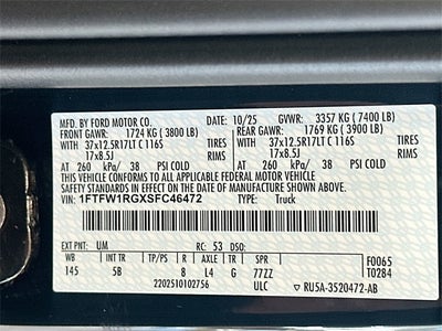 2025 Ford F-150 Raptor