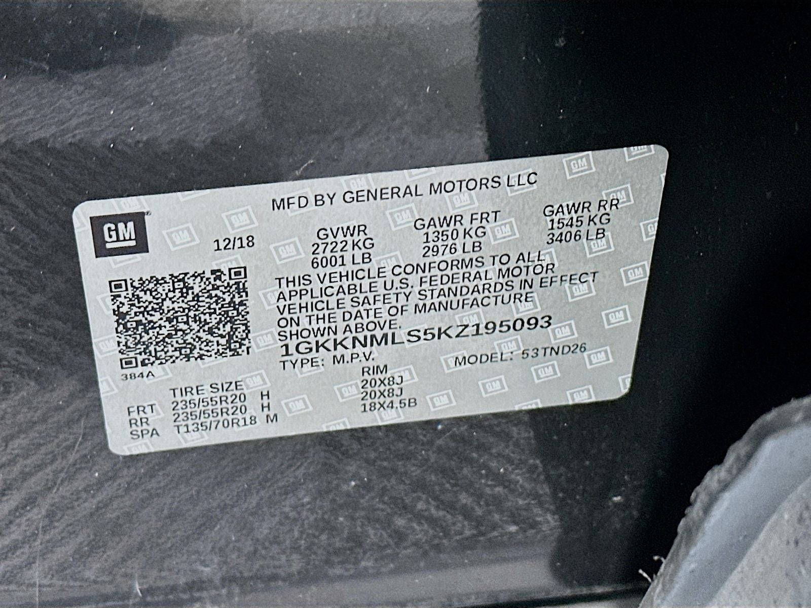2019 GMC Acadia SLT-1
