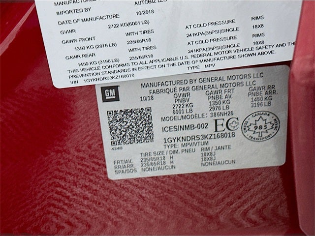 2019 Cadillac XT5 Luxury