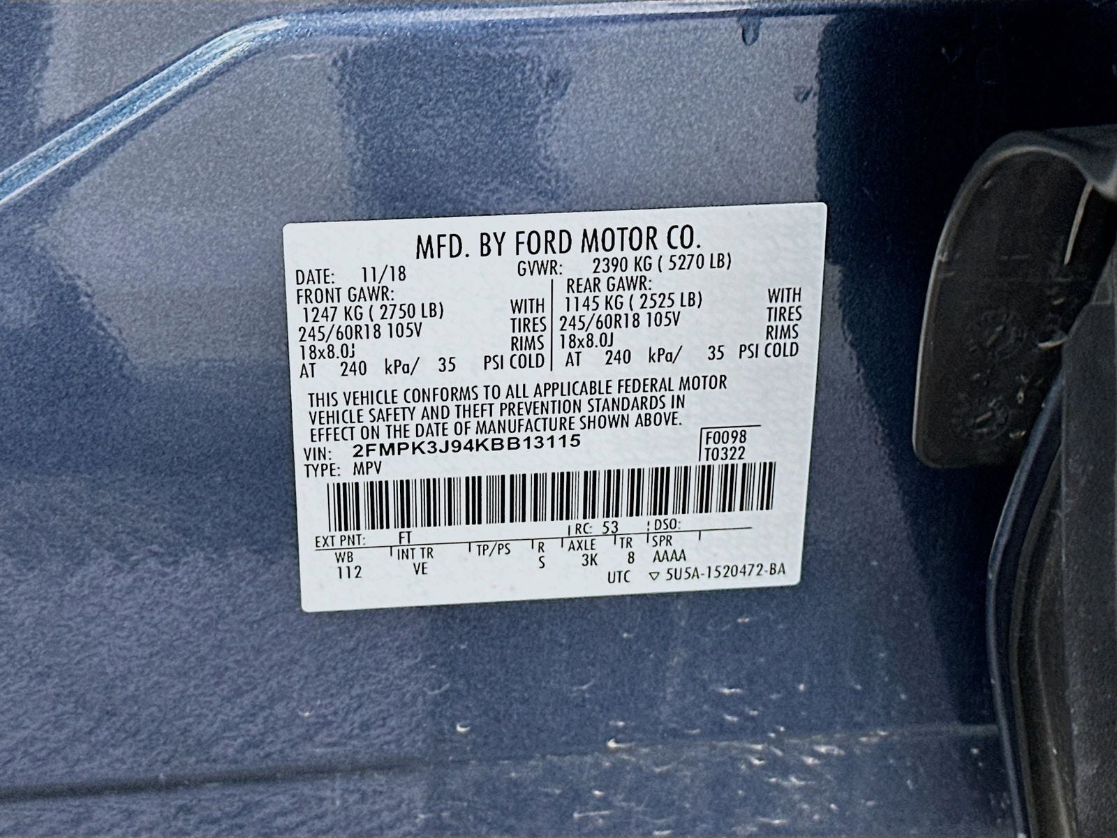 2019 Ford Edge SEL