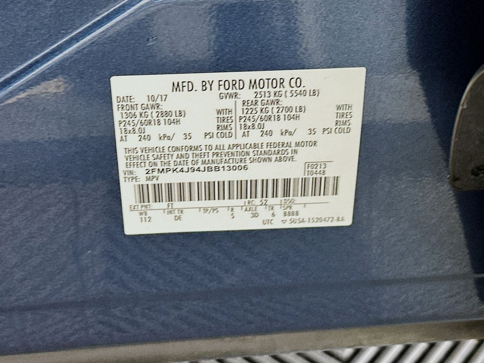 2018 Ford Edge SEL