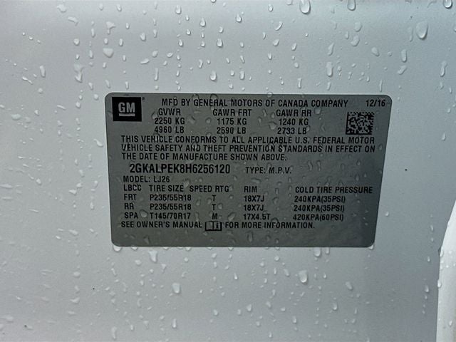 2017 GMC Terrain SLT