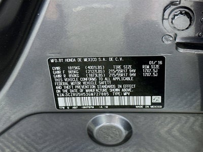 2016 Honda HR-V EX