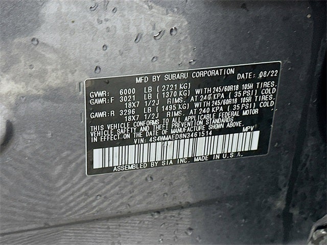 2022 Subaru Ascent Premium