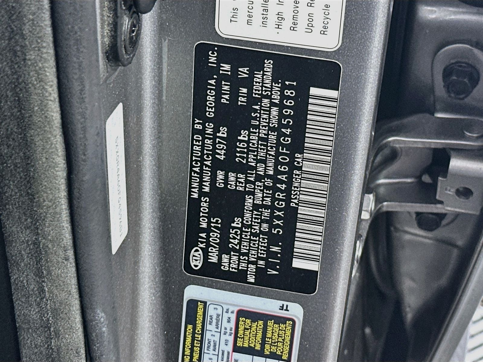 2015 Kia Optima SXL Turbo
