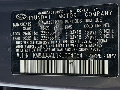 2019 Hyundai Tucson SEL