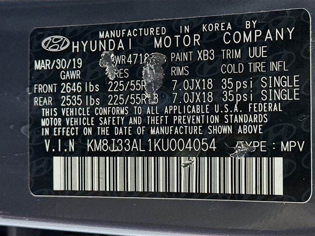 2019 Hyundai Tucson SEL