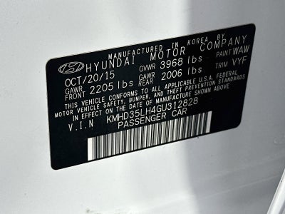 2016 Hyundai Elantra GT Base