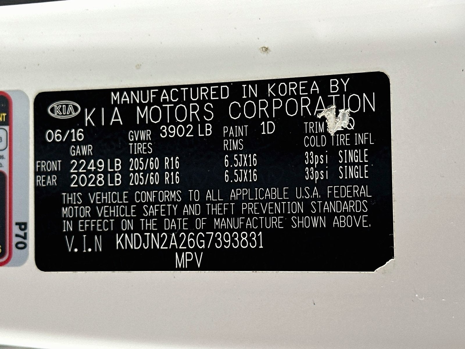2016 Kia Soul Base