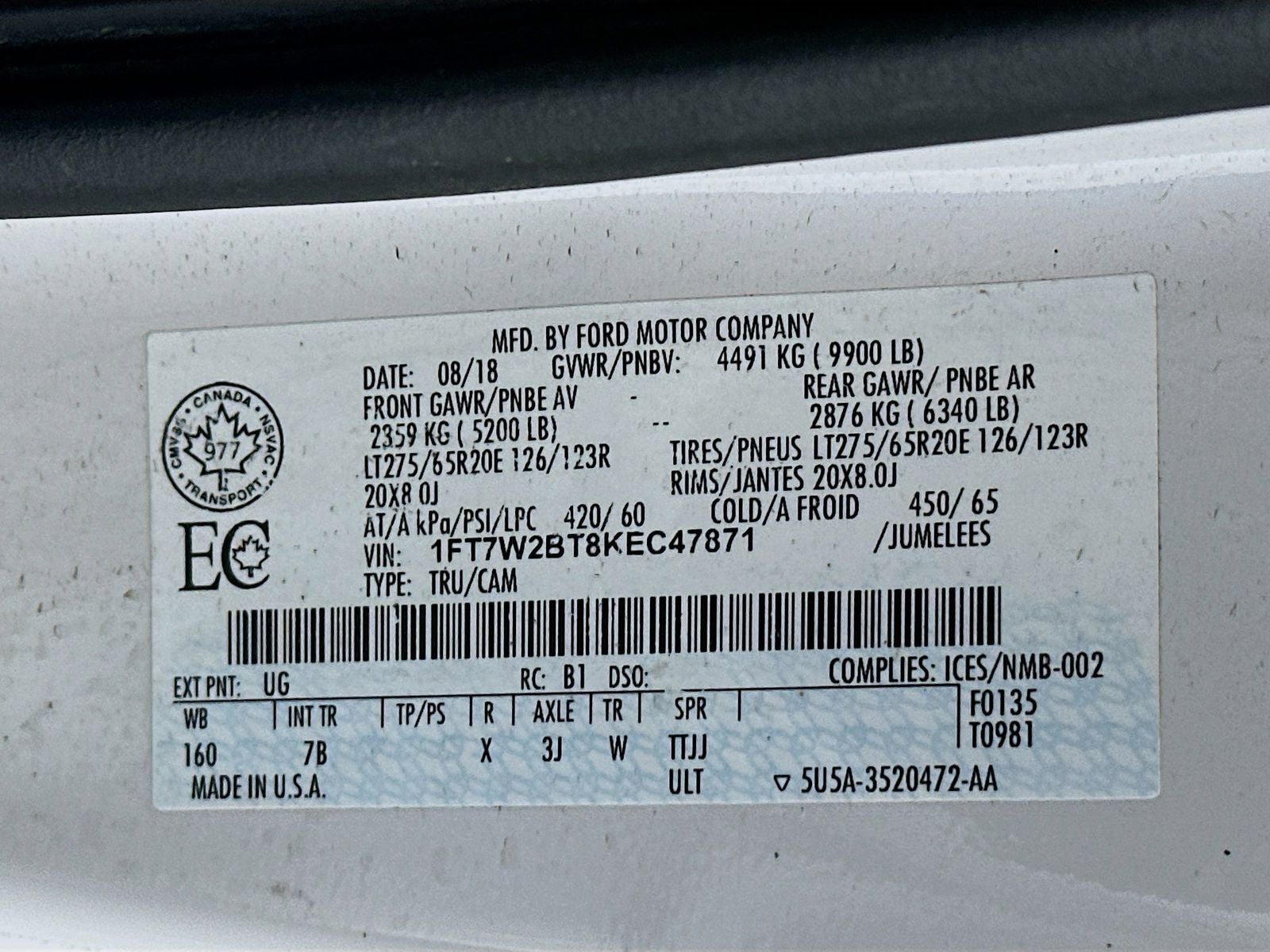 2019 Ford F-250SD Platinum