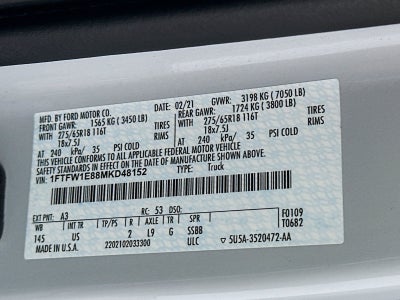 2021 Ford F-150 XLT