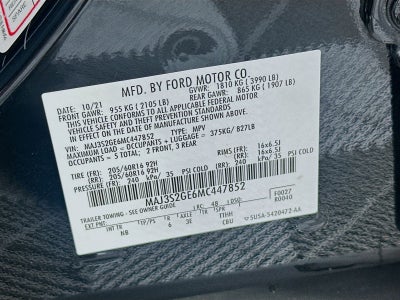 2021 Ford EcoSport SE