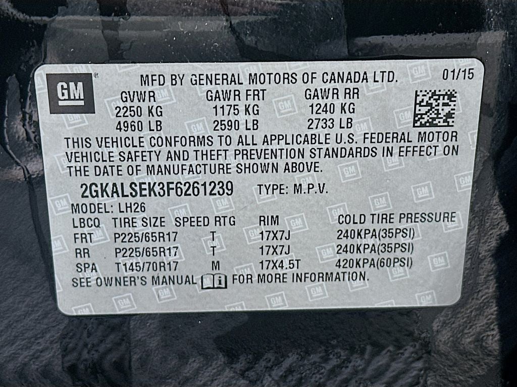 2015 GMC Terrain SLT-1