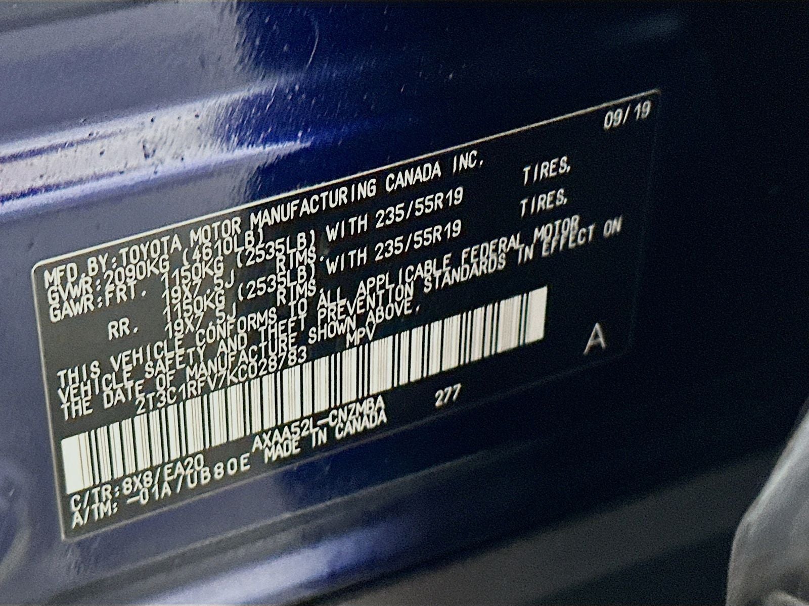 2019 Toyota RAV4 XLE Premium
